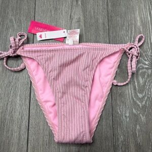 Wild Fable Pink Striped Bikini Bottom